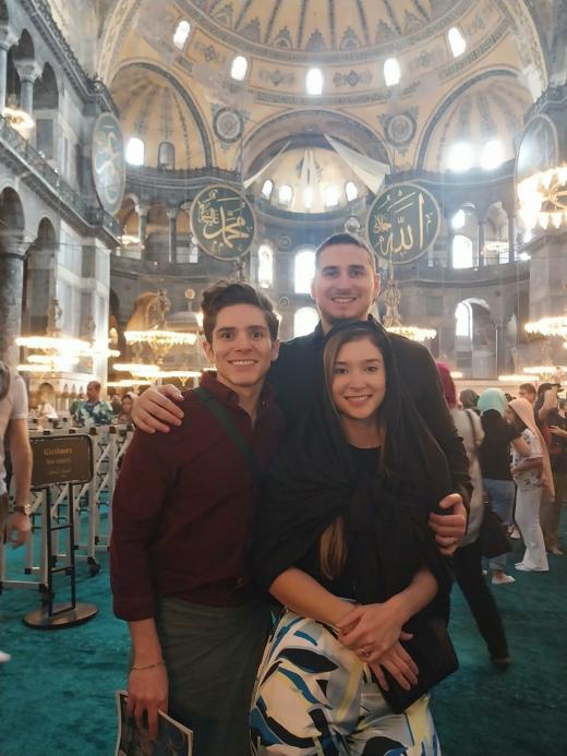 Inside Hagia Sophia